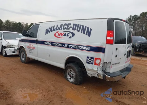 2022 GMC Savana Cargo Rwd 2500 Regular Wheelbase Work Van z USA, uszkodzony, nr VIN 1GTW7AFP9N1182735